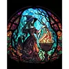 Witch - 14CT Stamped Cross Stitch - 40*50cm