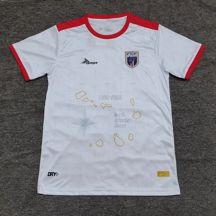 【S~4XL】cape verde 25/26  Away Football Jersey