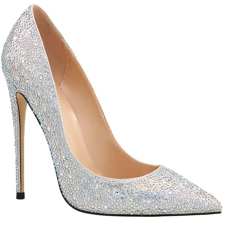 4.72" Women's Party Wedding Heels Pumps Special Material VOCOSI VOCOSI