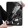 ZZ Top Billy Gibbons - Panneaux en &eacute;tain m&eacute;tallique(20*30cm/30*40cm) - Musique