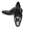 Vintage Men real leather Oxford Shoes