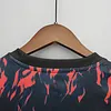 2022/2023 Manchester United Pre-Match Training Suit Black Red love fball