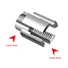 Integrated PVC Pipe Thread Cutting Tool for 1/2 3/4 inch Pipe & Electric Drill