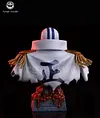 1/4 Scale Sakazuki, Borsalino & Kuzan Bust Statue with LED - ONE PIECE Resin Statue - SURGE Studios