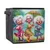 Gorgeous DIY Special Shape Diamond Painting Folding Storage Box Container Organizer Case Kits