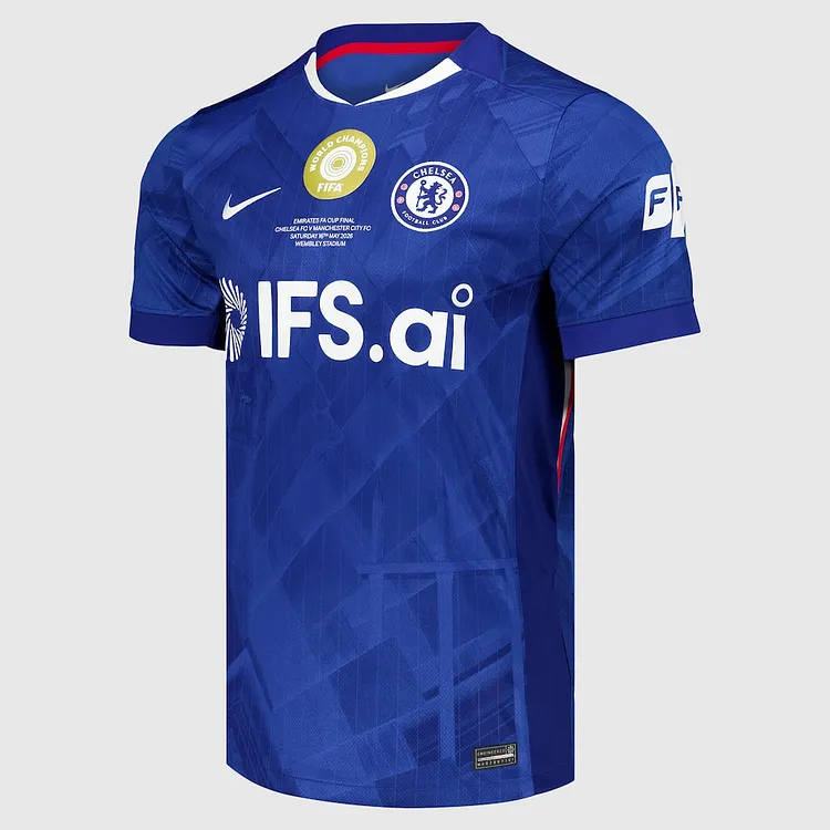 【S~4XL】Chelsea 25/26 FA Cup Final Home Jersey