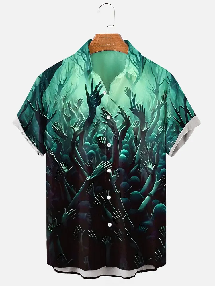 Men's Grim Reaper Halloween Shirt