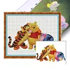 Pooh Bear Friends - 11CT Stamped Cross Stitch - 50*40cm - Disney