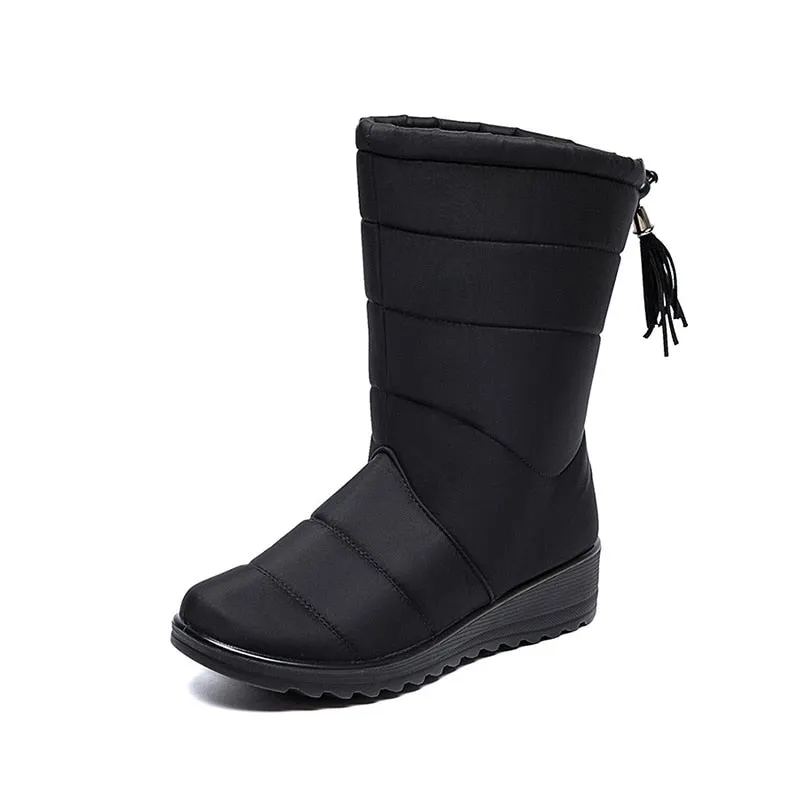 Women Warm Snow Boots Furry Plush Ladies Ankle Boots Female Short Boot Comfortable Women's Shoes Soft Casual Fashion Zipper New