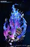 1/6 Scale Ultra Instinct Son Goku with LED - Dragon Ball Resin Statue - QiYuan Collectibles Studio
