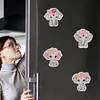 6Pcs Elephant Diamond Painting Fridge Magnet Diamond Art Magnets Decals Kit