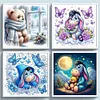 (Multi Style)Winter Window Bear-Full Embroidery 3 Strands 11CT Counted Cross Stitch-40*40CM