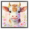 >SALE<Full Embroidery Eco-cotton Thread 11CT Printed Zodiac Oxt Cross Stitch 40x40cm