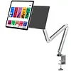 Magnetic iPad Pro 11 Pro 12.9 Stand, Foldable Arm Premium Tablet Stand for Working and Drawing, Multi-Node Adjustable Portable iPad Stand Only for iPad Pro 11 Inch 1st/2nd/3rd/4th, iPad Air 4th/5th
