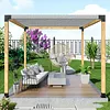 [US Local Warehouse] 2 Pack Shade Sail Poles 10FT Outdoor Sun Shade Poles 2.13in Diameter Heavy Duty Metal Post for Deck Patio Outside Backyard