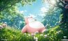 1/20 Scale World Zukan Snorlax & Zarude & Evolution of Fearow Set - Pokemon Resin Statue - Wonder Studio