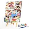 【Limited Stock Sale】Crayon Shinchan-Paint by Numbers Acrylic Painting 40*50cm