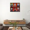 Diamond Painting-Round AB Drill Horror All Stars(55*50CM)