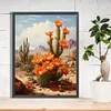 Desert Cactus Flower-Full Round Diamond Painting
