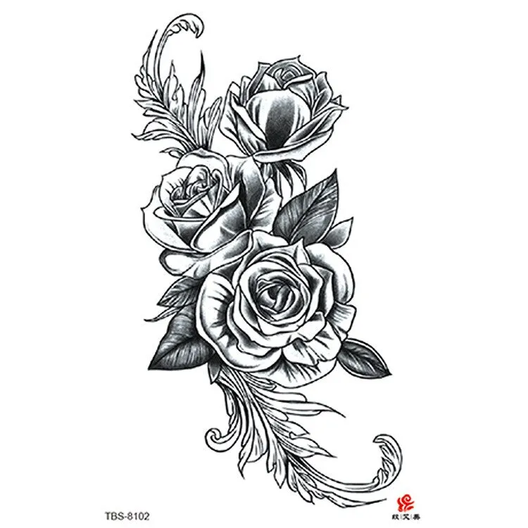 Tattoo Sticker Totem Symbol Temporary Sleeve Tattoo Waterproof Sexy Body Art Fashion