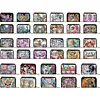 2pcs Animal Pattern Diamond Painting Fashion Card Holder Compact Coin Purse