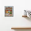 Landscape-14CT Counted Cross Stitch Kit(15*17cm)