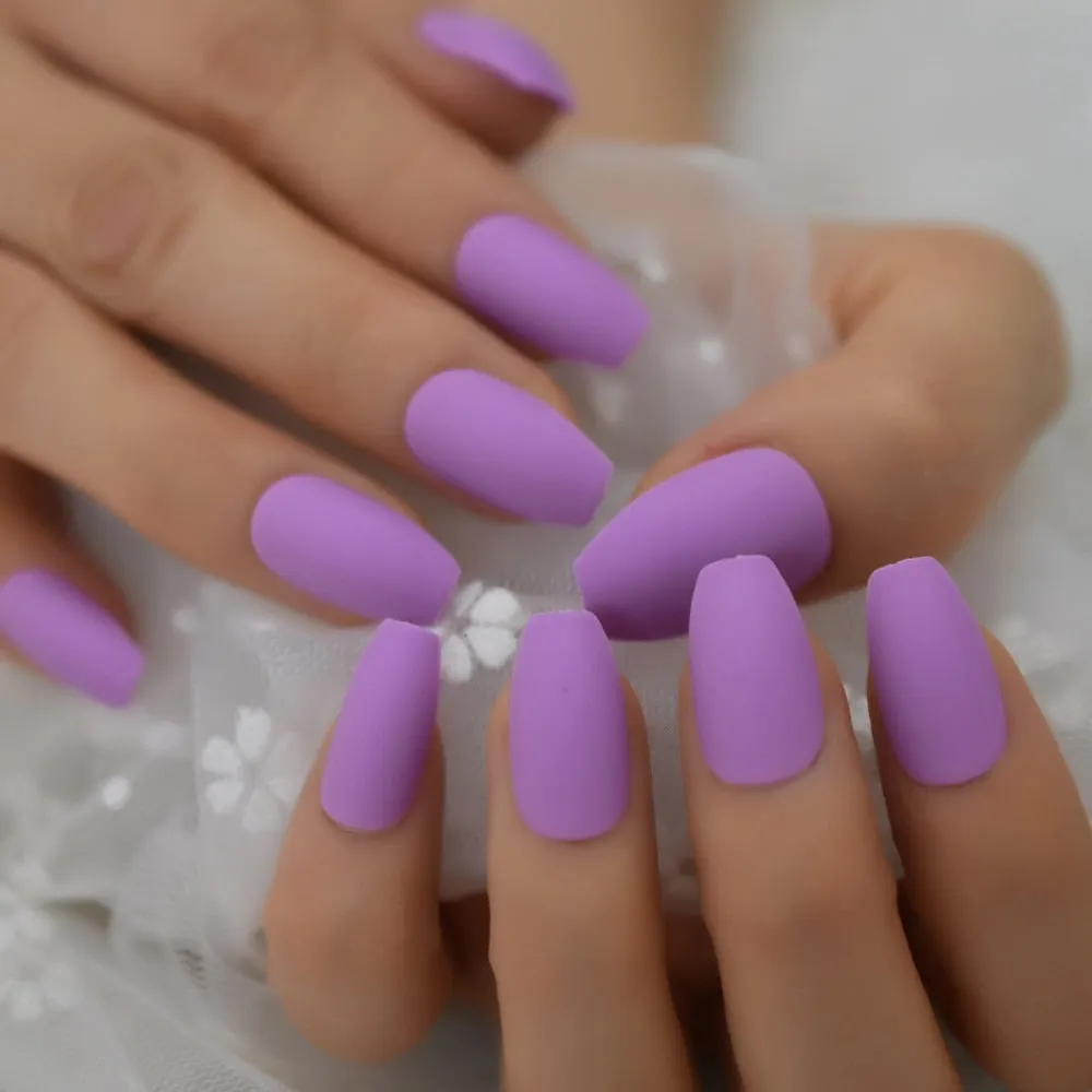 Nail Art Salon Oval Acrylic French Nail Kit Real Medium Length Grace Oval Fake Nails French 24 Tips-Nail Inspo