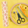 Acrylic Cross Stitch Row Line Board Cartoon Pattern Art Accessory (Peach)
