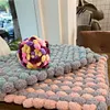 DIY Chunky Chenille Yarn Arts Crafts Supplies Jumbo Chenille Yarn for Crocheting