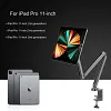 Magnetic iPad Pro 11 Pro 12.9 Stand, Foldable Arm Premium Tablet Stand for Working and Drawing, Multi-Node Adjustable Portable iPad Stand Only for iPad Pro 11 Inch 1st/2nd/3rd/4th, iPad Air 4th/5th