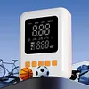 Tire Inflator 120 PSI Portable Air Compressor with LED Light Cordless Bike Pump