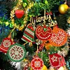 【Limited Stock Sale】8Pcs Christmas Tree-Diamond Painting Pendant