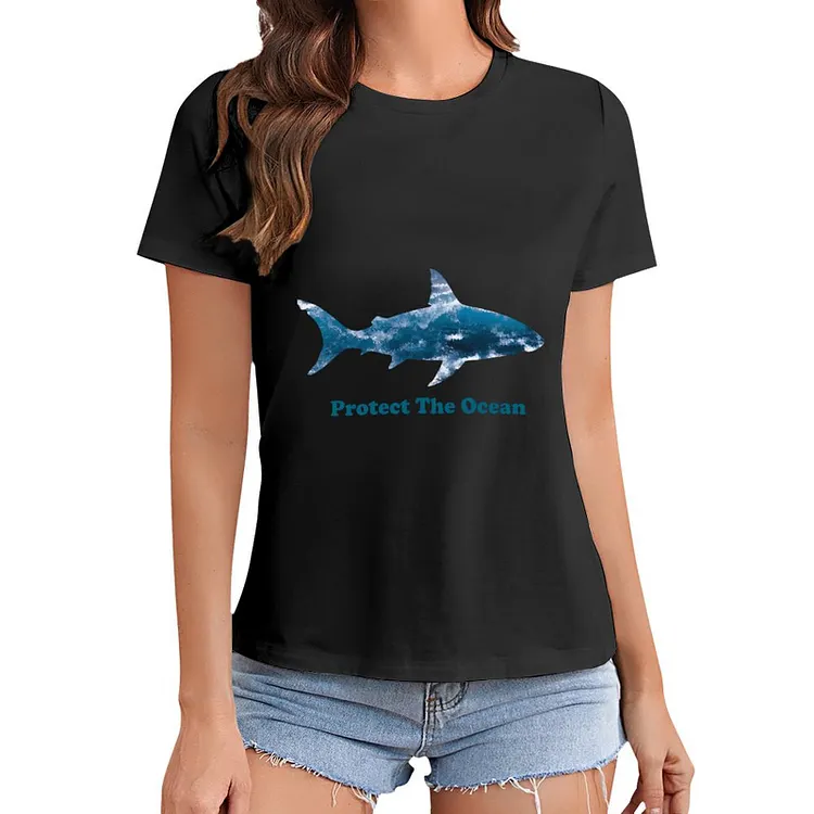 protect the ocean T-shirt Women