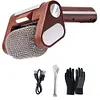 BBQ Grill Cleaner 350 Rpm Electric Grill Cleaner Bristle-Free for Outdoor Grills