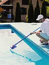 180 Degree Rotating Hand Scrub Brush Curved End Pool Cleaning Brush for Bathroom