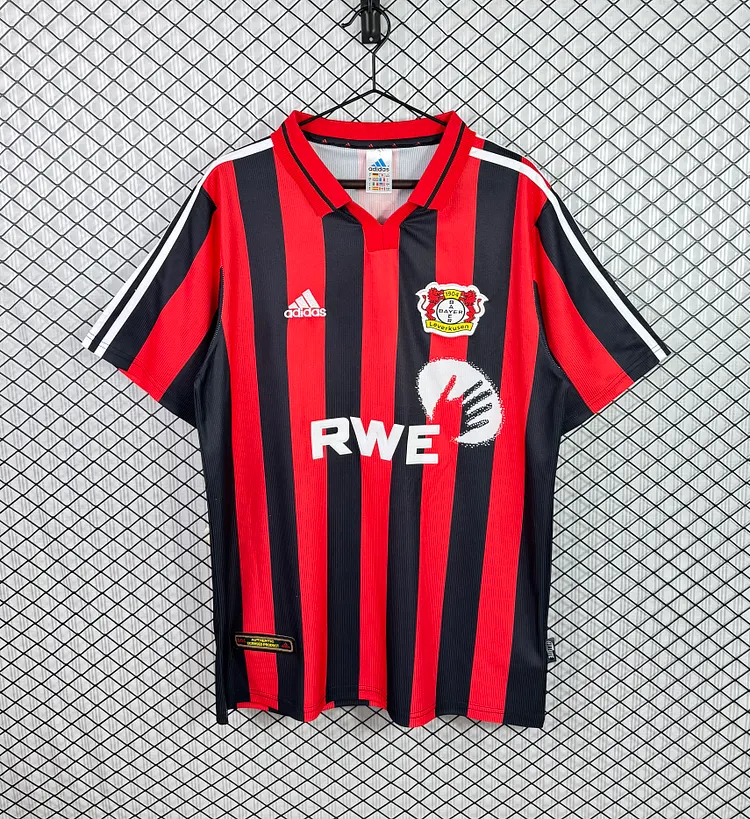 Leverkusen 2001/02 Retro Home Jersey
