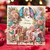 6Pcs Birthday Wishes Diamond Painting Greeting Card for Adults Beginners