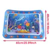 Tapis sensoriel gonflable d'eau de temps de ventre pour l'animal de compagnie de b&eacute;b&eacute;