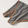 Men's Modal Briefs Ice Silk Low Rise Soft Bikini Brief  