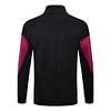 Joyfball 2024/2025 Psg Paris Saint-Germain Jordan Long Zipped Jacket Black Soccer Jersey 1:1 Thai Quality 
