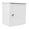 [US Local Warehouse] Electrical Junction Box IP55 Waterproof Metal Electrical Enclosure 24x24x28in with Fan-Vent Design Enclosure Steel Box for Electronics Services and Battery Accessories