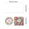 6Pcs Birthday Wishes Diamond Painting Greeting Card for Adults Beginners