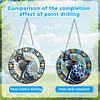 Diamond Painting Acrylic Single-Sided Drill Cat Pendant Window Hanging Ornament