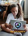 IPad Cooler, Magnetic Tablet Cooler For Ipad/Iaptop, Universal Cooler With Temperature Display For Mobile Gaming, Tiktok live Streaming (Tablet Stand Included)
