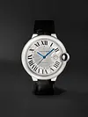 Automatic 42mm Stainless Steel and Alligator Watch, Ref. No. WSBB0026