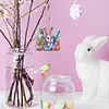 (US Local)PET Double Sided Special Shaped Easter Alphabet DIY Diamond Painting Keychain