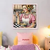 Kitchen Housewife-11CT Stamped Cross Stitch 50*50cm/19.69*19.69in