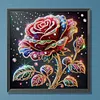 Rose Lily-Partial Special Shaped Diamond Painting 30*30CM
