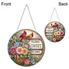 (US Local)Acrylic Special Shape Bird In The Bottle Diamond Painting Desktop Ornaments
