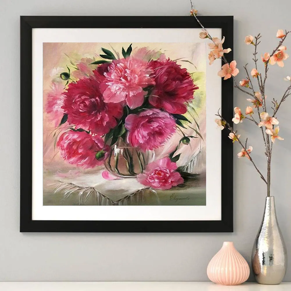 Diamond Painting - Full Round Drill - Flower(30*30cm)